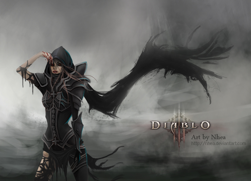Demon Hunter Diablo Fan Art Diablo fan art watch