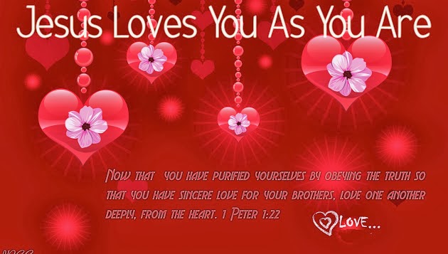 Greetings Card Wallpaper Valentines Day Christian