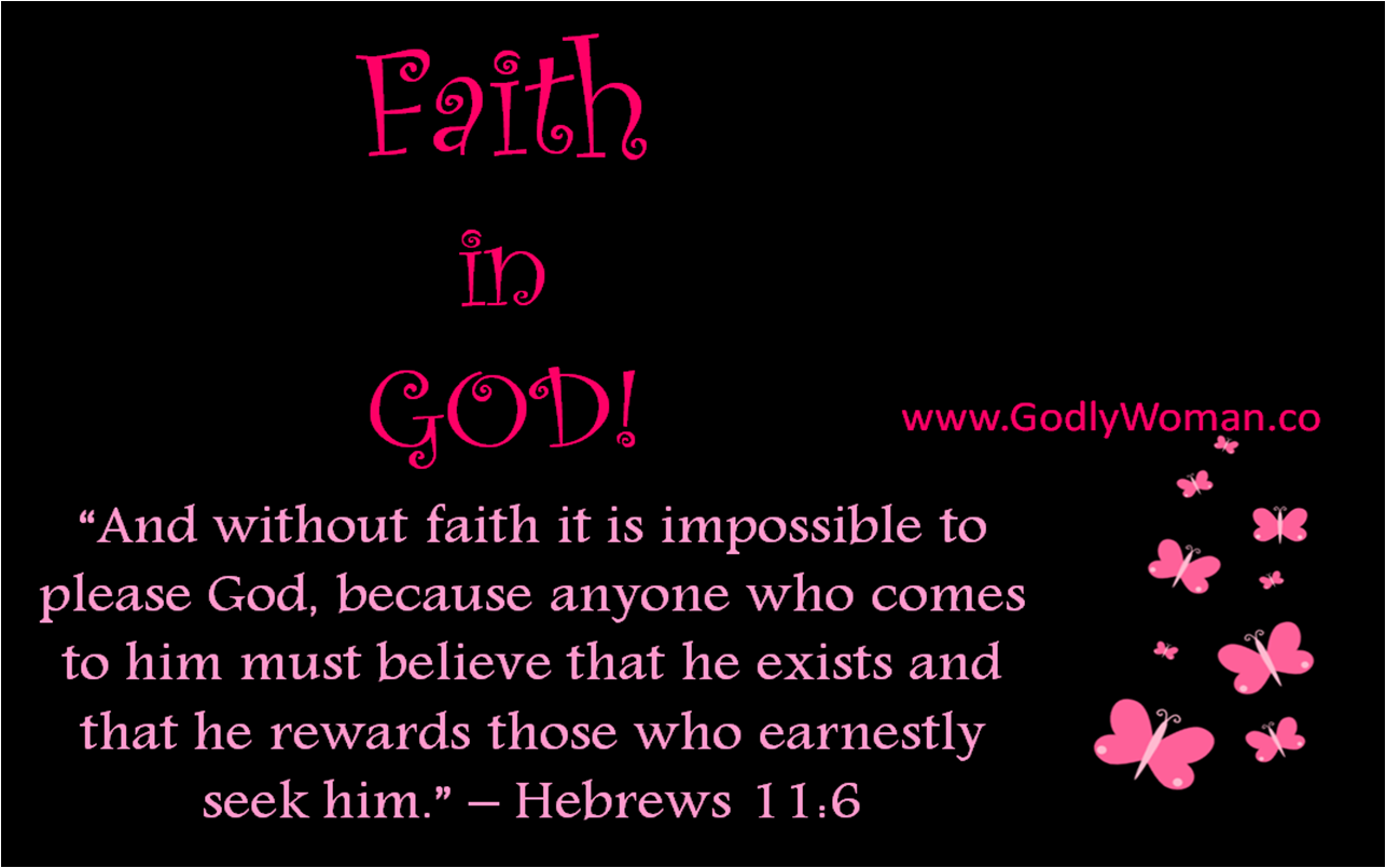 Faith In God