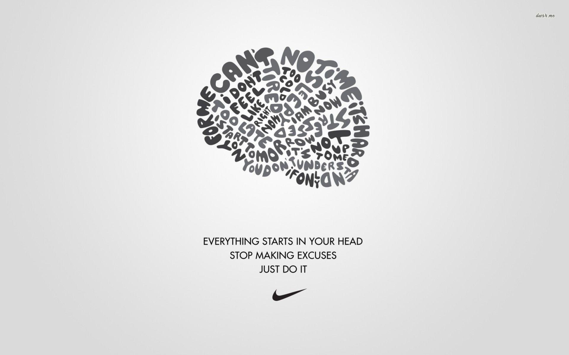 Nike Quotes HD Desktop Background Wallpaper