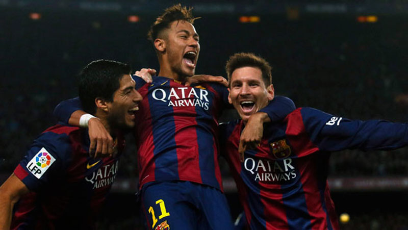 Football Barcelona forward Neymar MSN for Ballon dOr podium SPORTAL
