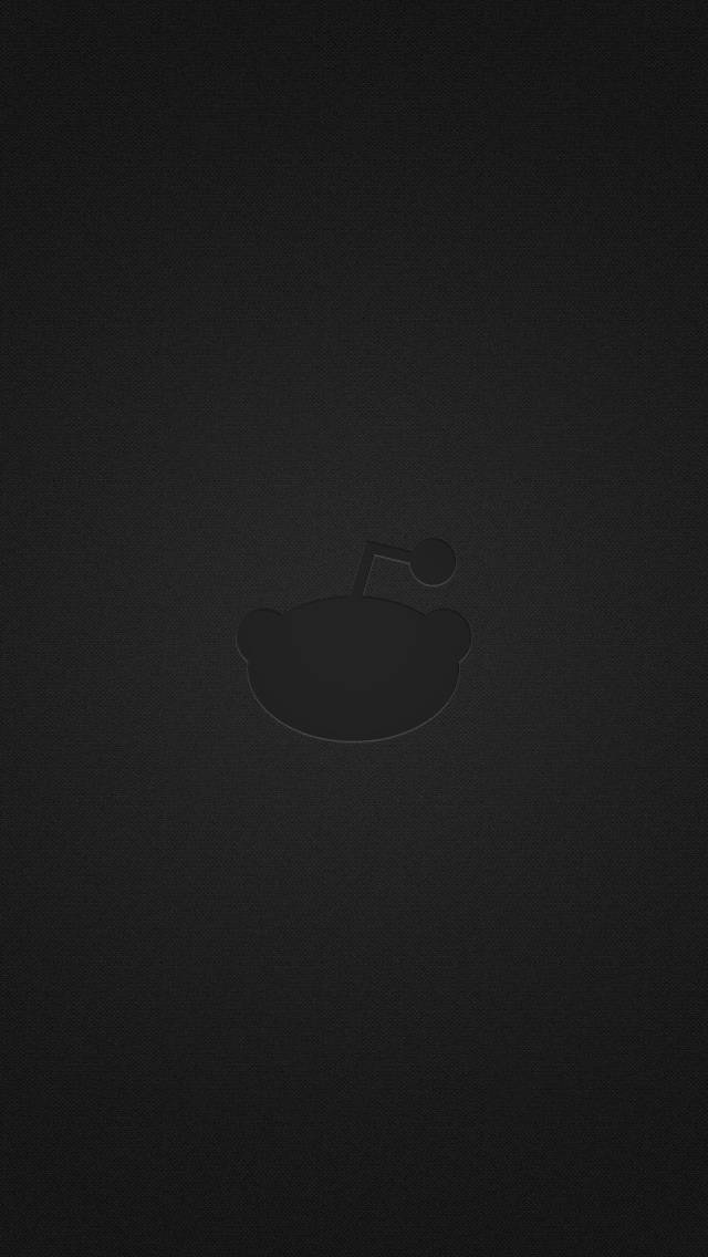 Simple Reddit Alien iPhone 5 Wallpaper 640x1136