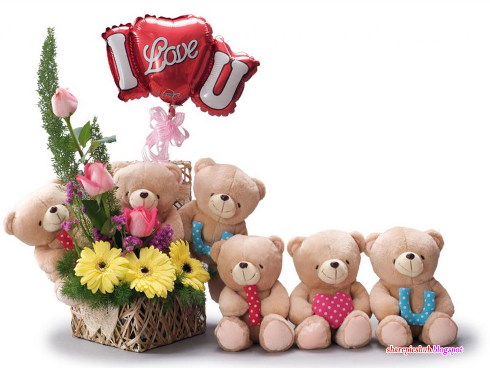 Teddy Bears And Cute I Love You Romantic Wallpaper Share Pics Hub