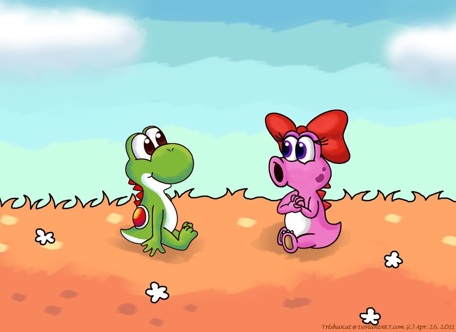 Baby Yoshi And Birdo Image Pictures Becuo