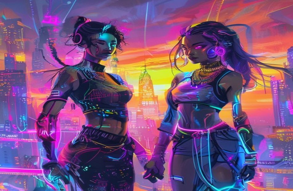 Dual Monitor Wallpaper Girls