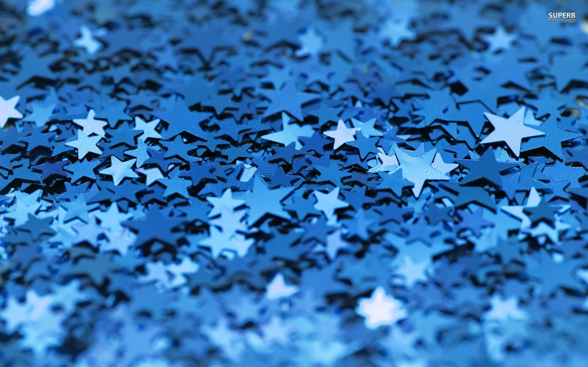 Blue Stars Wallpaper