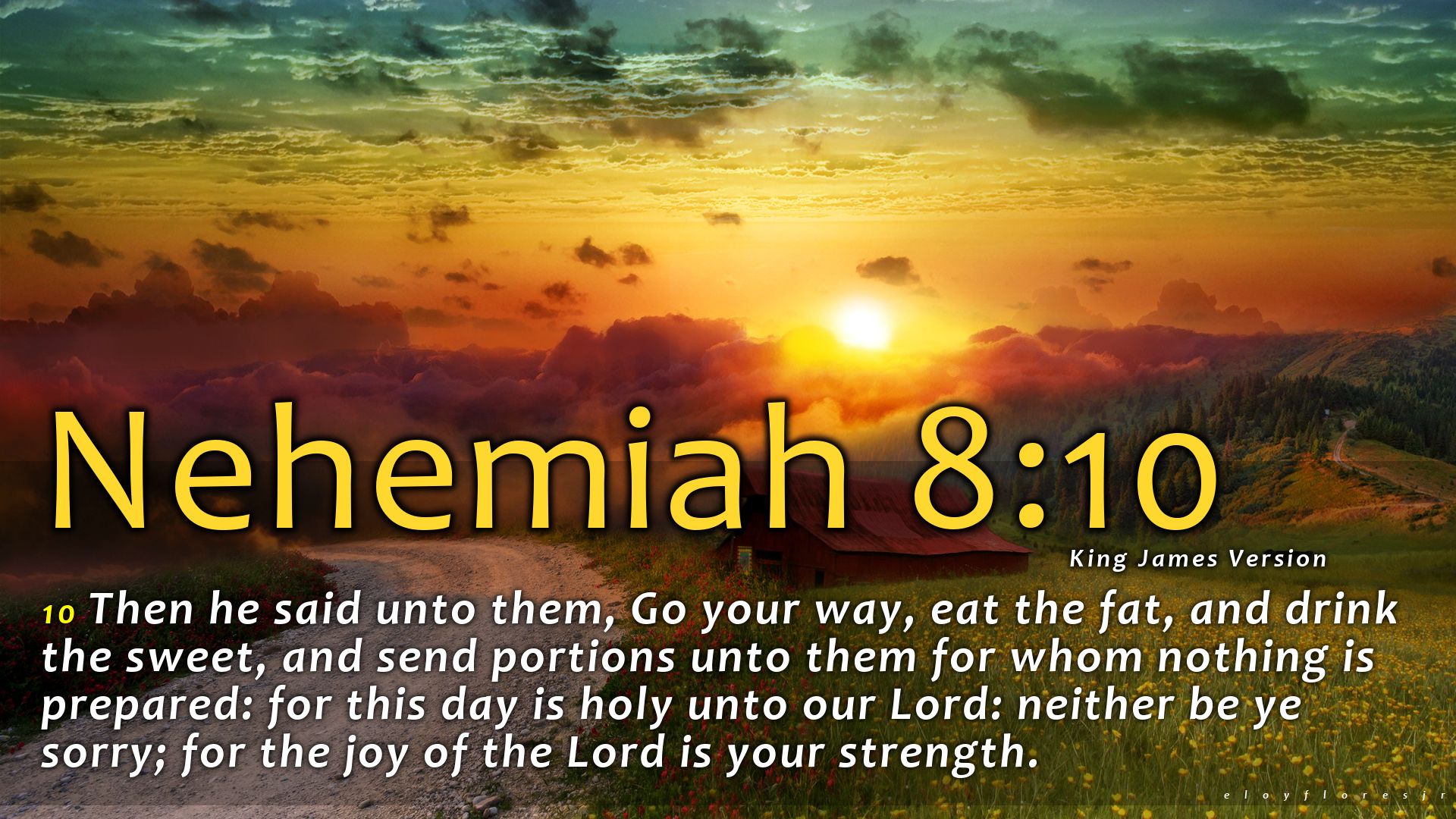 Nehemiah Wallpaper Joy Of The Lord