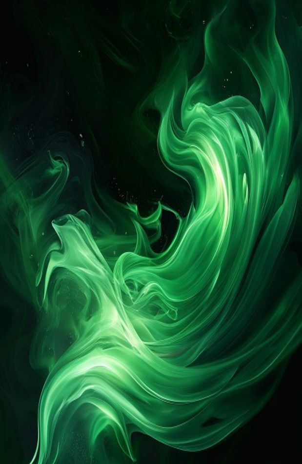 Green Flame Wallpaper