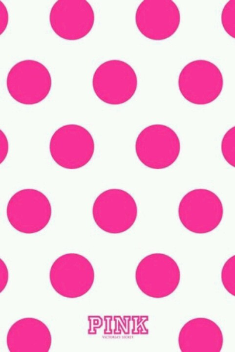 Pink Polka Dots iPhone Wallpaper Phone Background