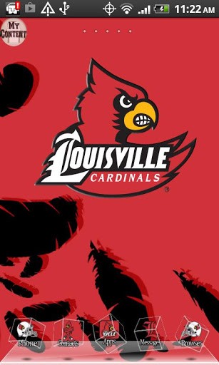 Louisville Cardinals 3d Theme App For Android