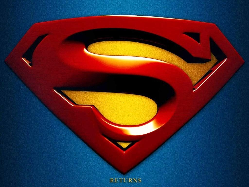 Superman Man of Steel Dark Logo HD Wallpaper 1904