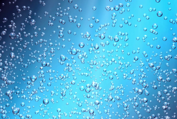 Animated Bubbles Background Create Under Water