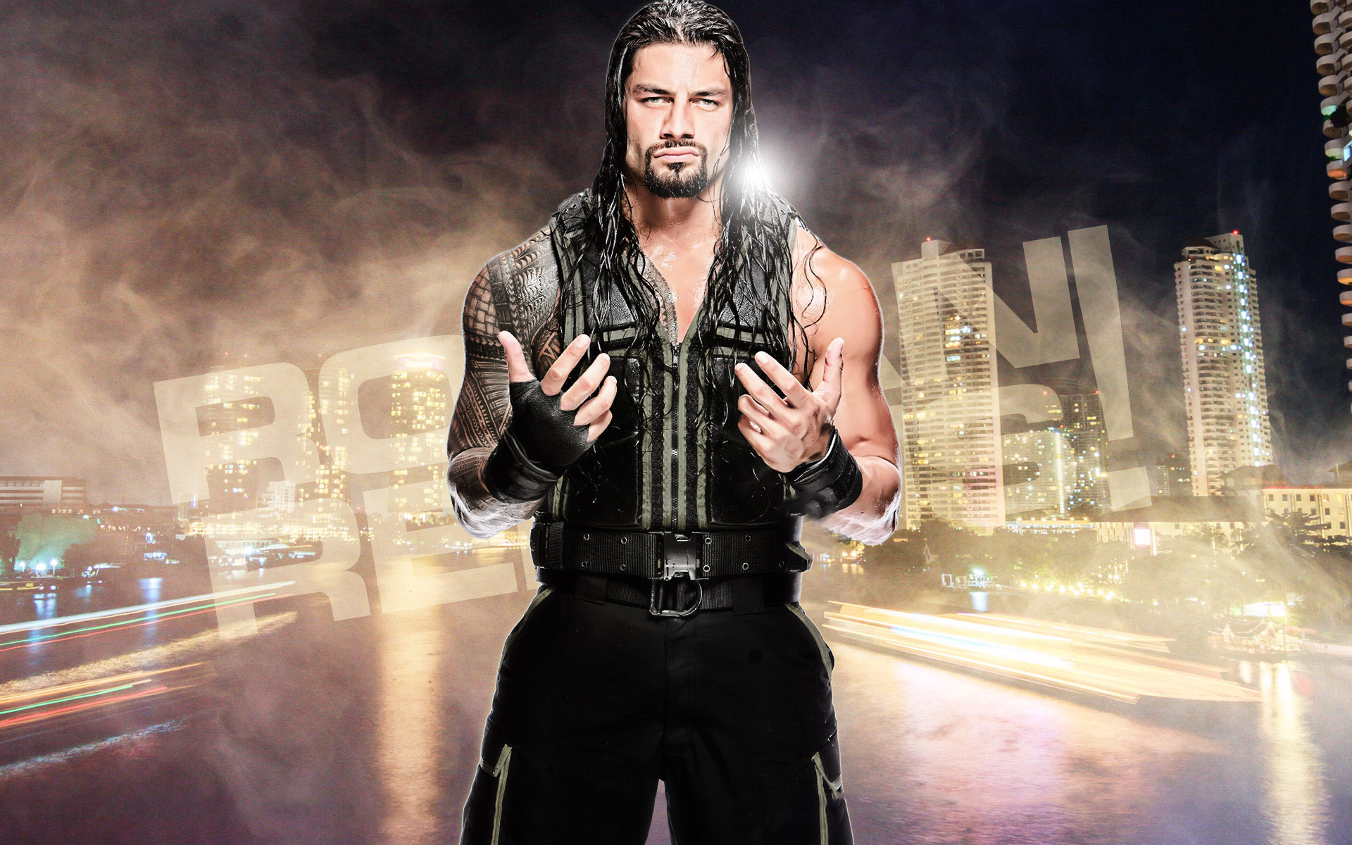 Wwe Wrestler Roman Reigns HD Wallpaper