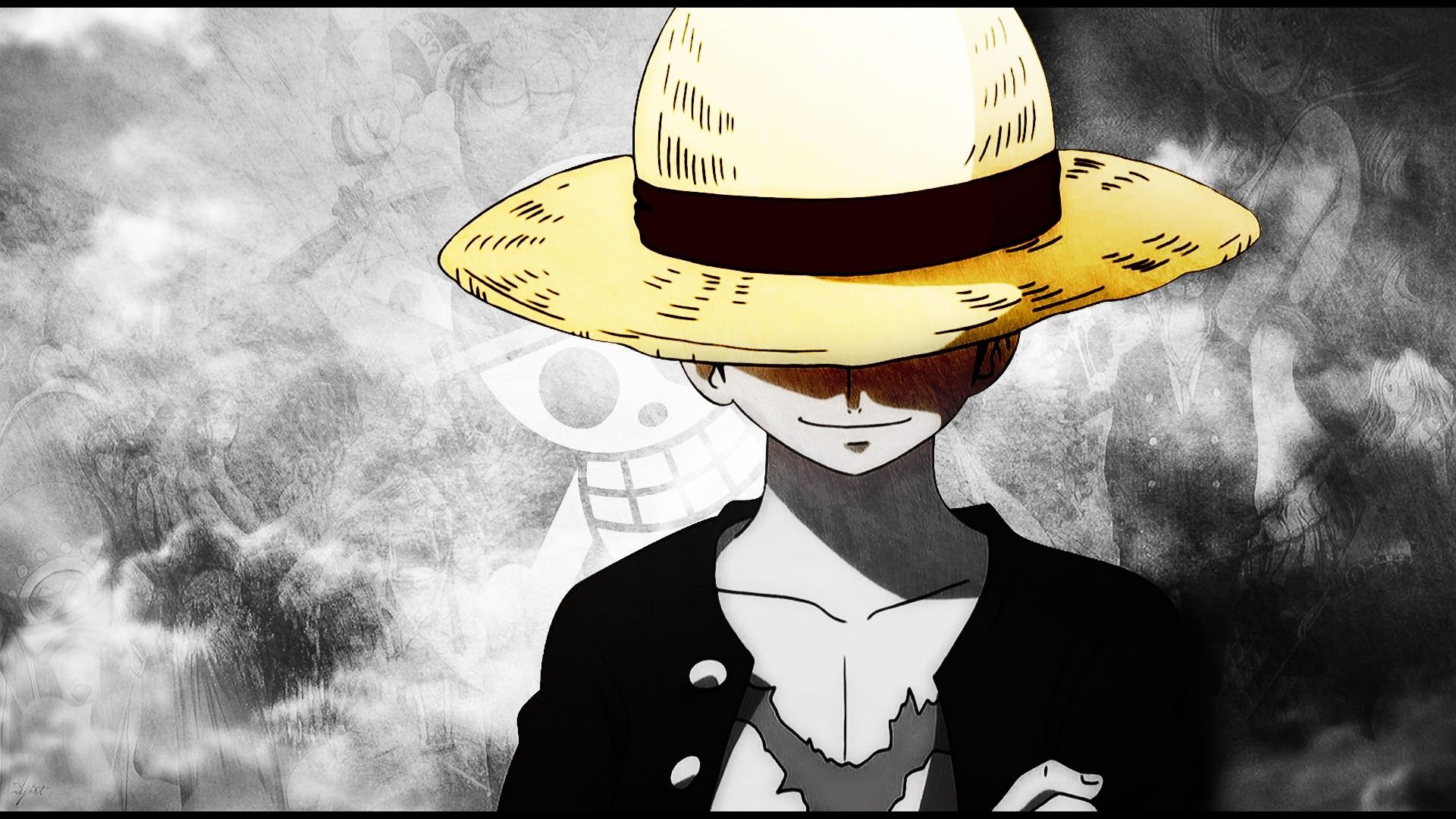 One Piece Luffy Background Flip Wallpapers Download 1920x1080