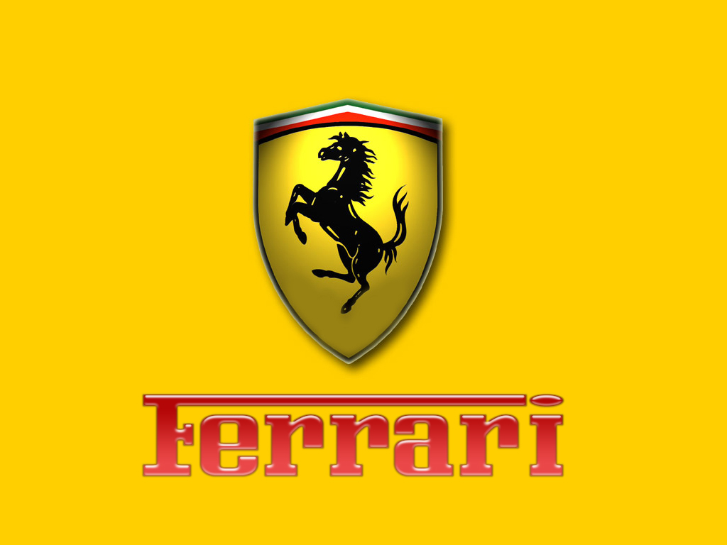 Ferrari Logo Auto Cars Concept 1024x768
