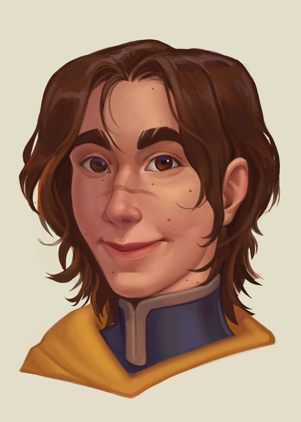 Malek Portrait By Redlyjester Wallpaper