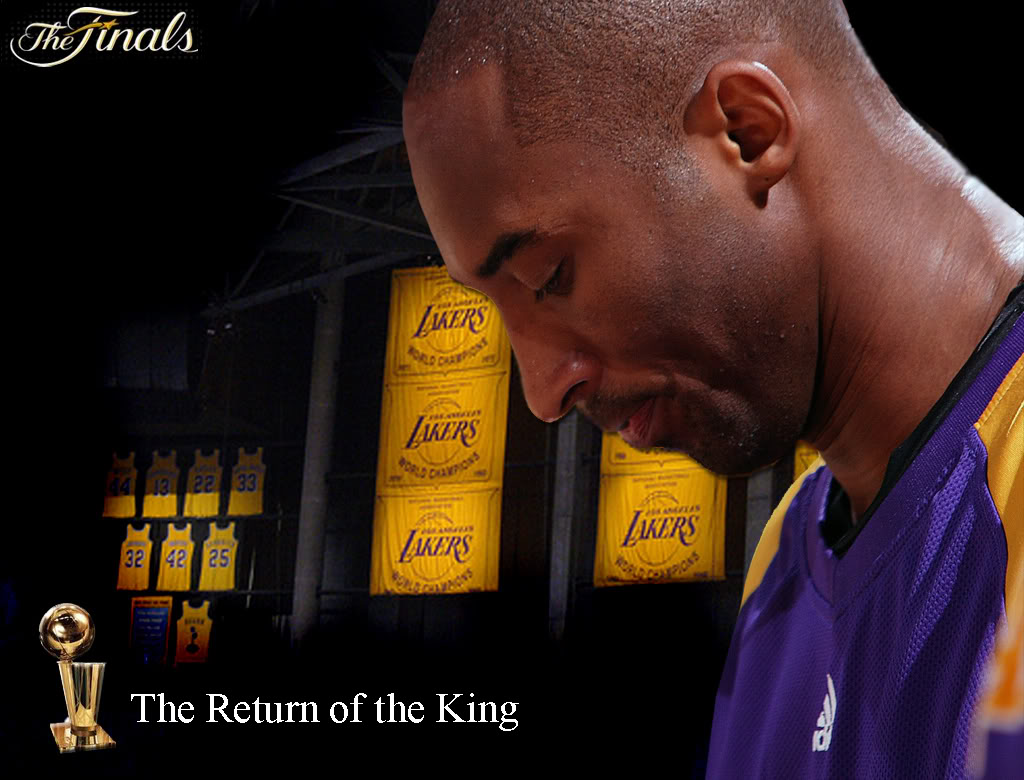 Kobe Bryant Return Of The King Wallpaper
