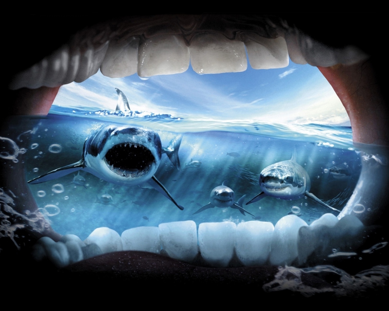 Jaws Desktop Wallpaper