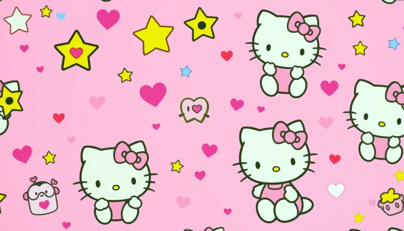 Hello Kitty Pink Wallpaper