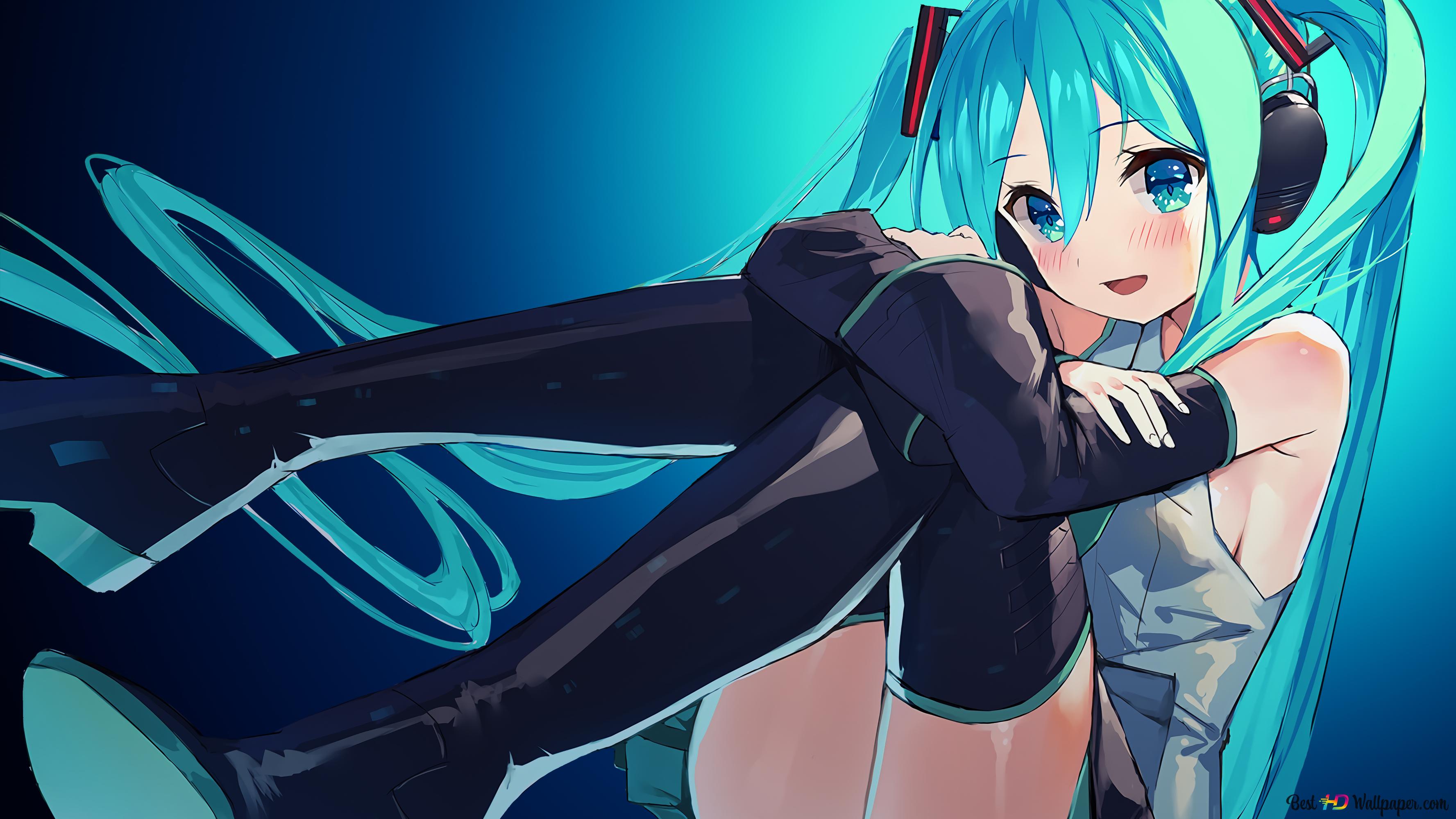 Hatsune Miku 4k Wallpaper