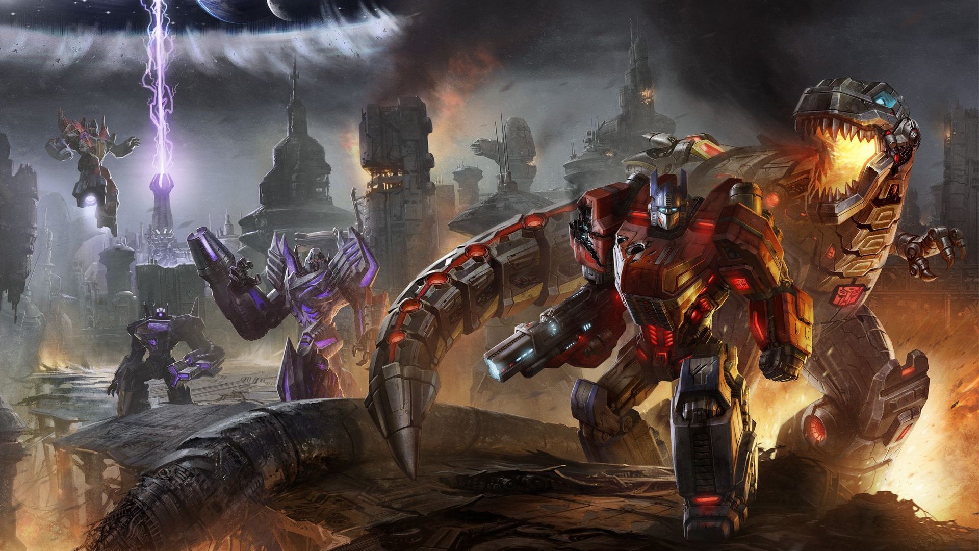 Transformers Fall of Cybertron Wallpaper HD   Video Games Blogger