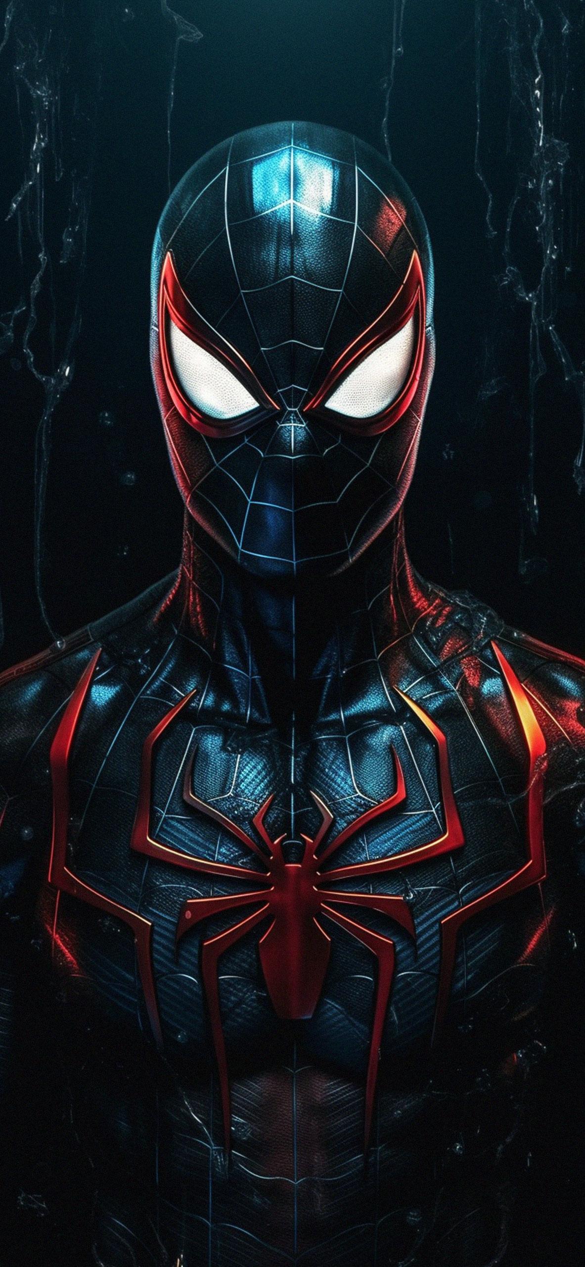 Spider Man Deep Dark Wallpaper Aesthetic 4k Marvel