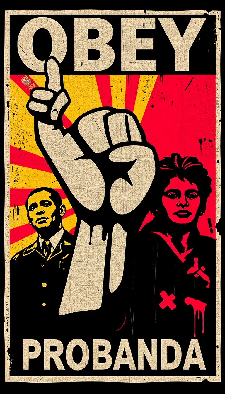 Obey Propaganda Wallpaper