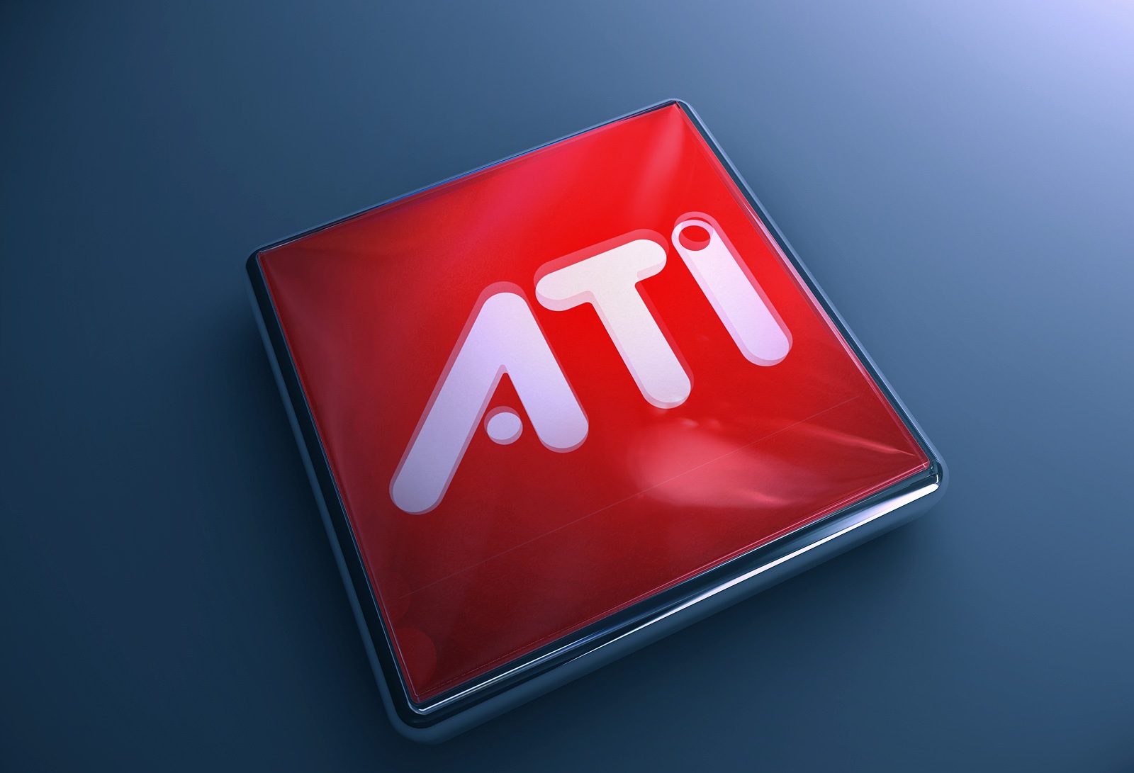Ati Radeon Logo HD Wallpaper Box