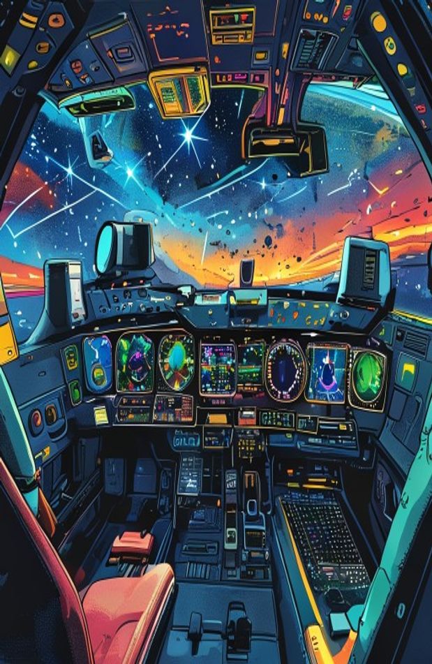 Millenium Falcon Cockpit Wallpaper