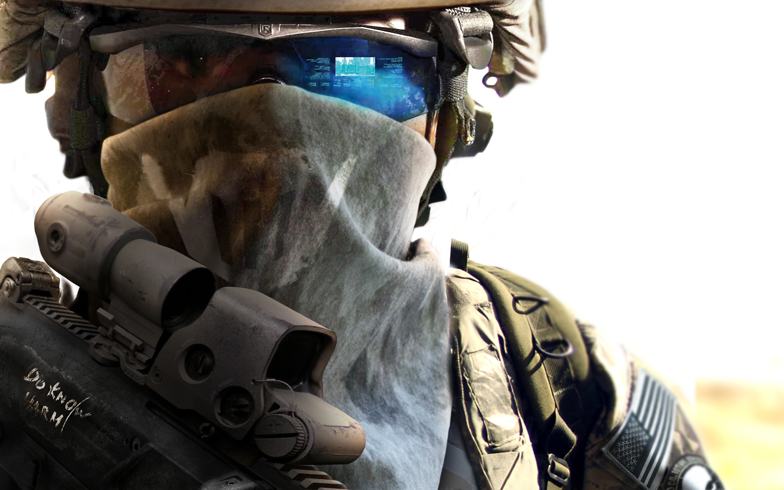 Military Soldier From Zet Desktop Wallpaper