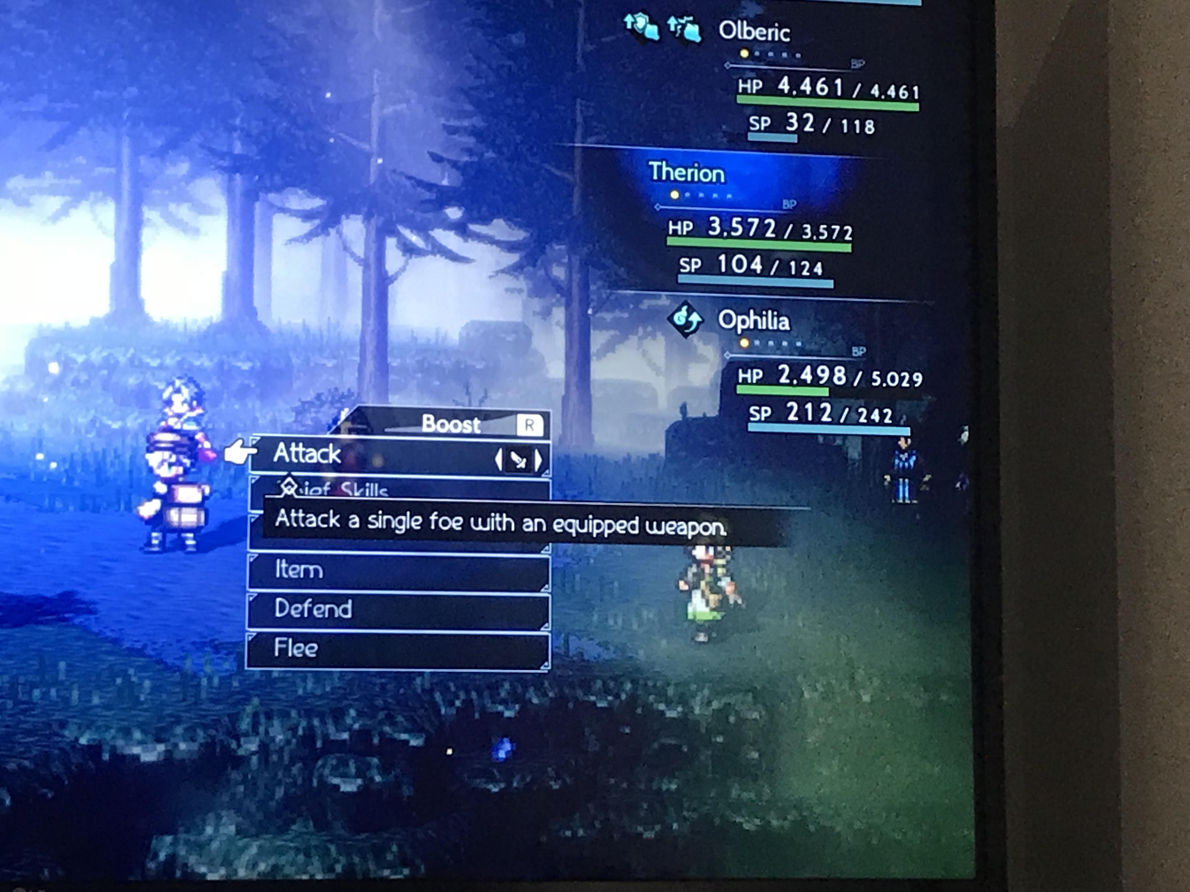 Olberic And Therion In My Party Also On The Background Xd