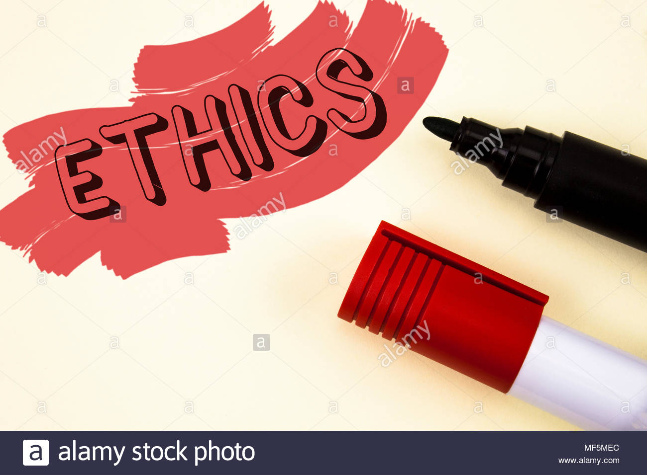 Handwriting Text Writing Ethics Concept Meaning Maintaining