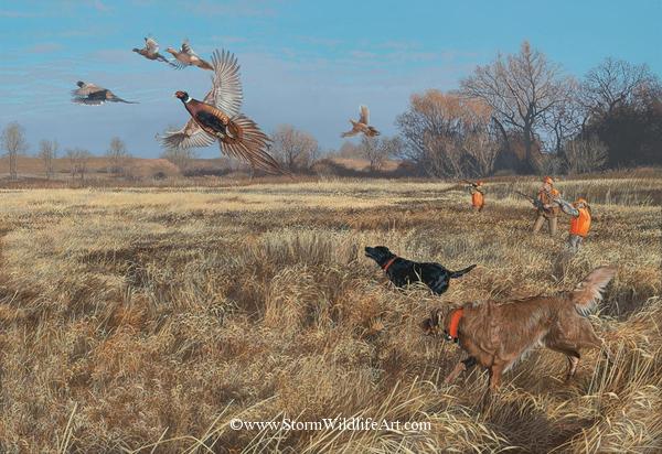 Pheasant Hunting Paintings Quotes