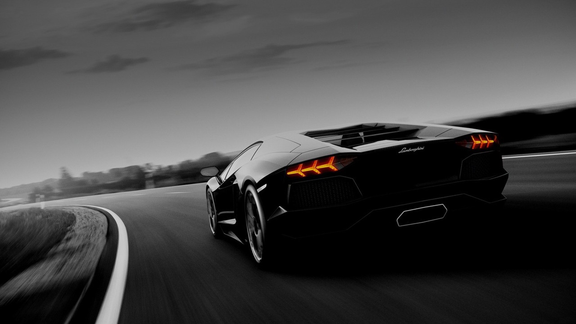 Black Lamborghini Murcielago Racing Desktop Pc And Mac