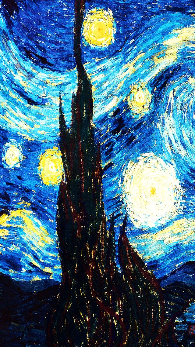 The Starry Night Wallpaper