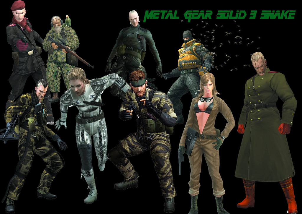Mgs3 Wallpaper Without Background By Ryan Mainprize