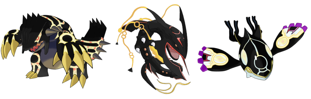 Shiny Primal Reversion And Mega Rayquaza By Coolshallow On