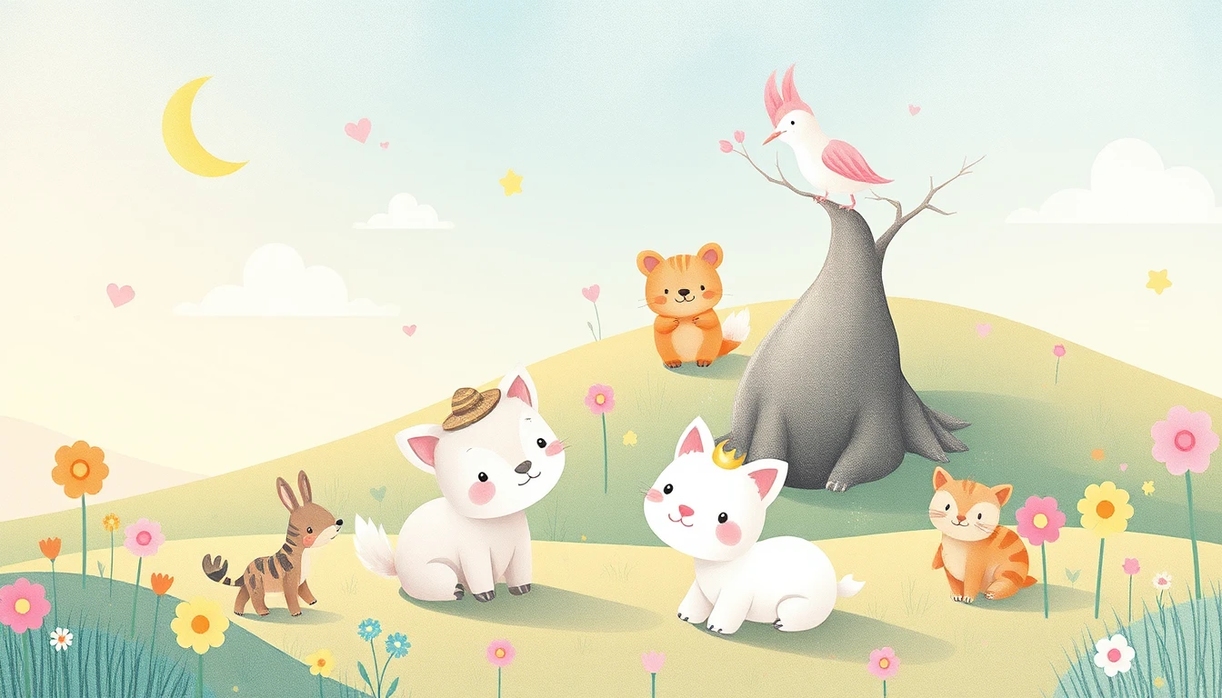 Cute Drawing Wallpaper