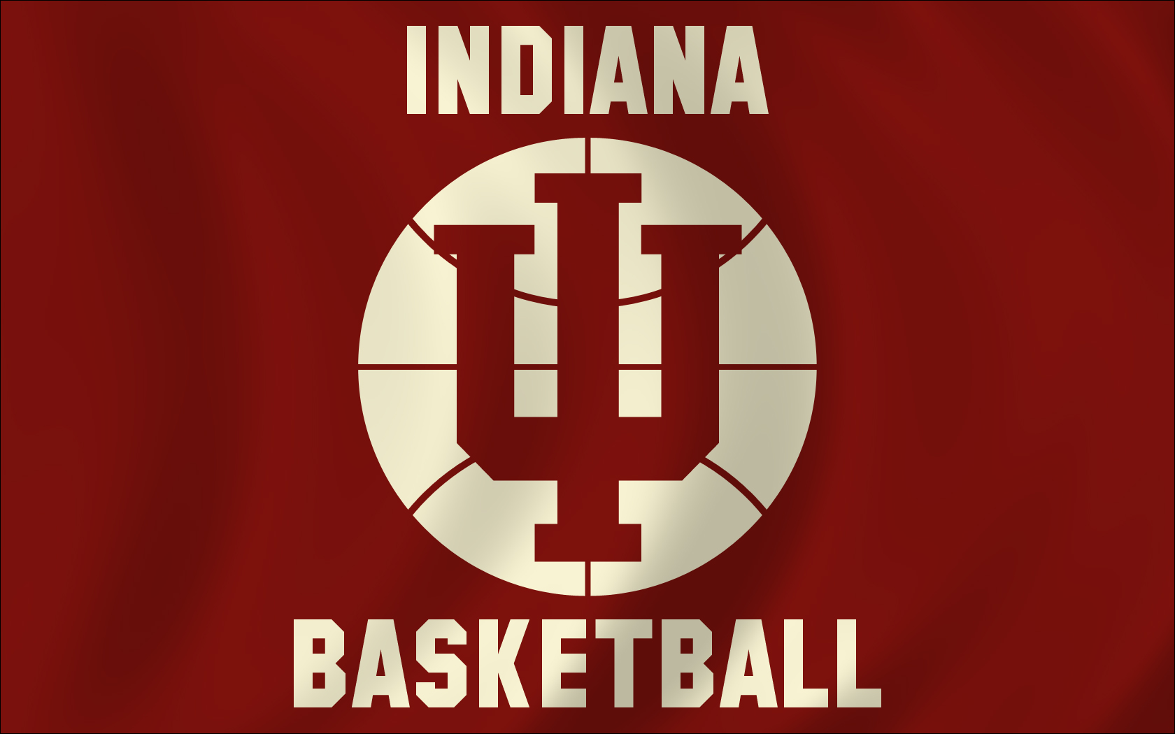 Indiana Basketball Flag By Monkeybiziu