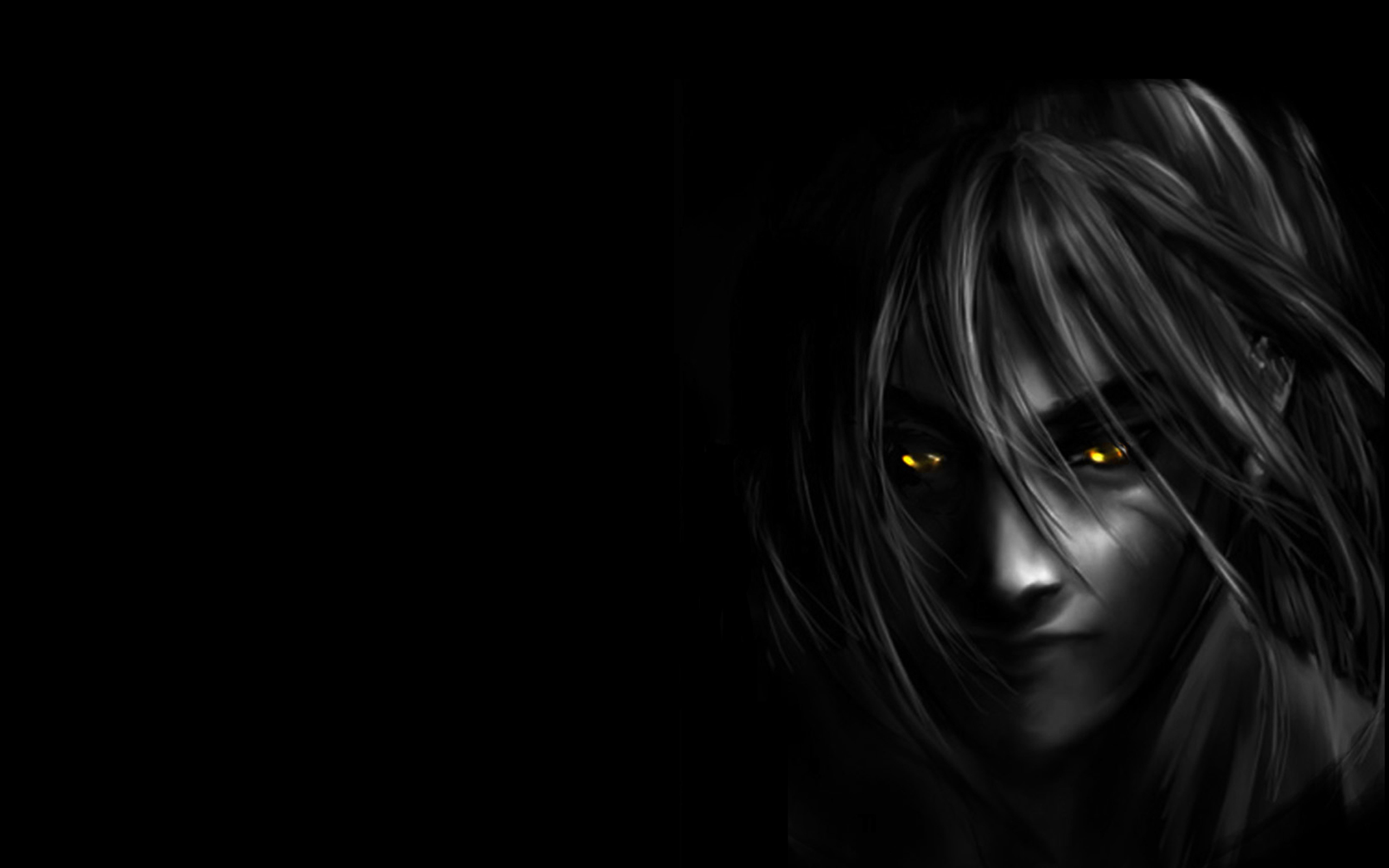 Dark Anime Background Wallpaper HD Background Desktop