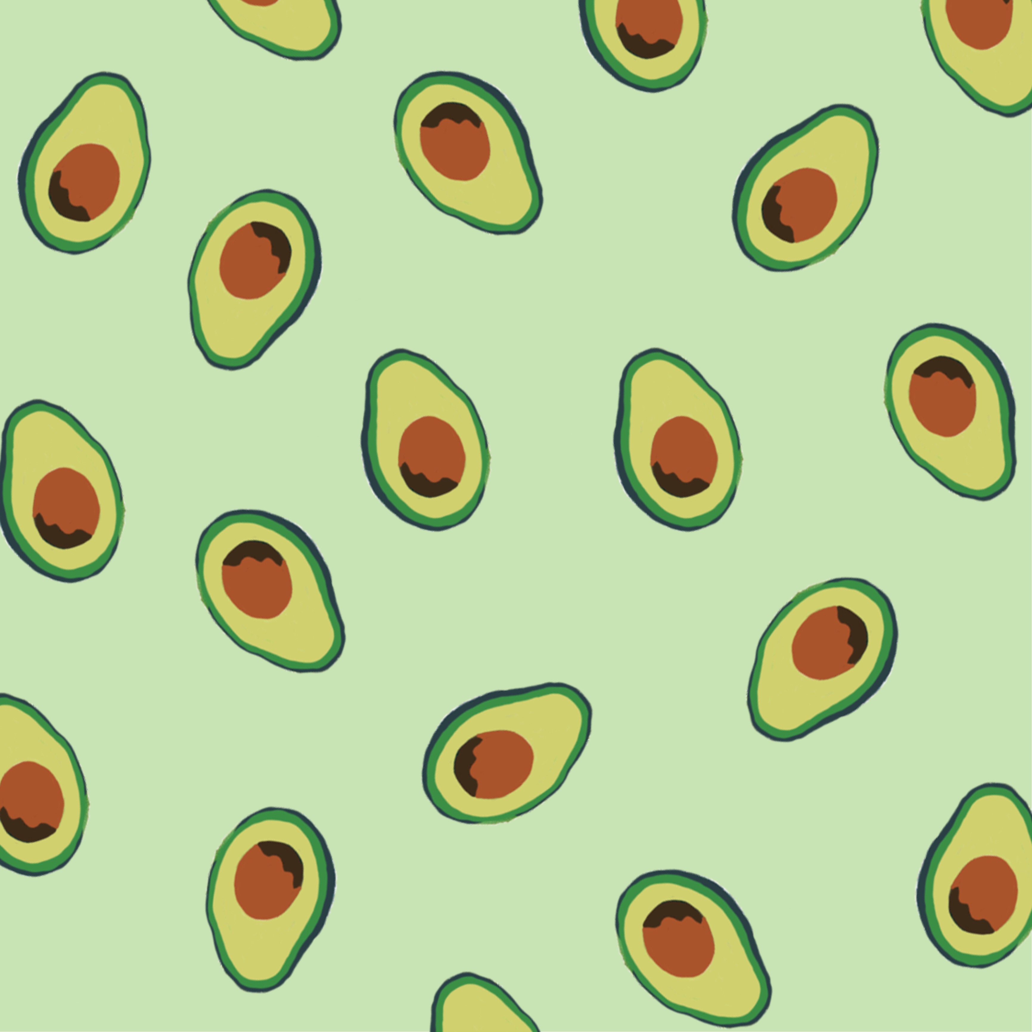 Avocadoday Avocado Wallpaper Background Green Aesthetic