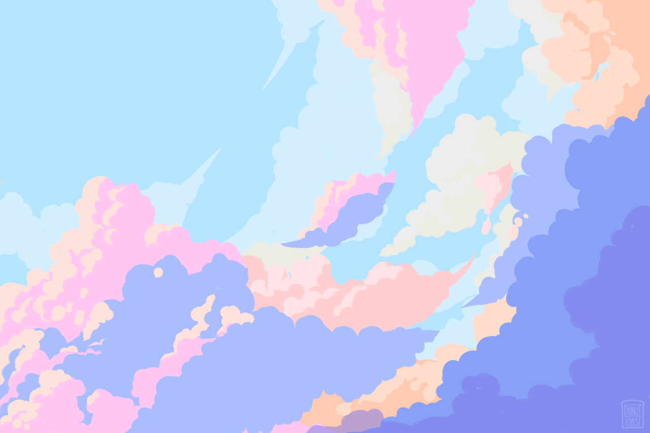 Pastel Cute Background For Computer Wallpaper