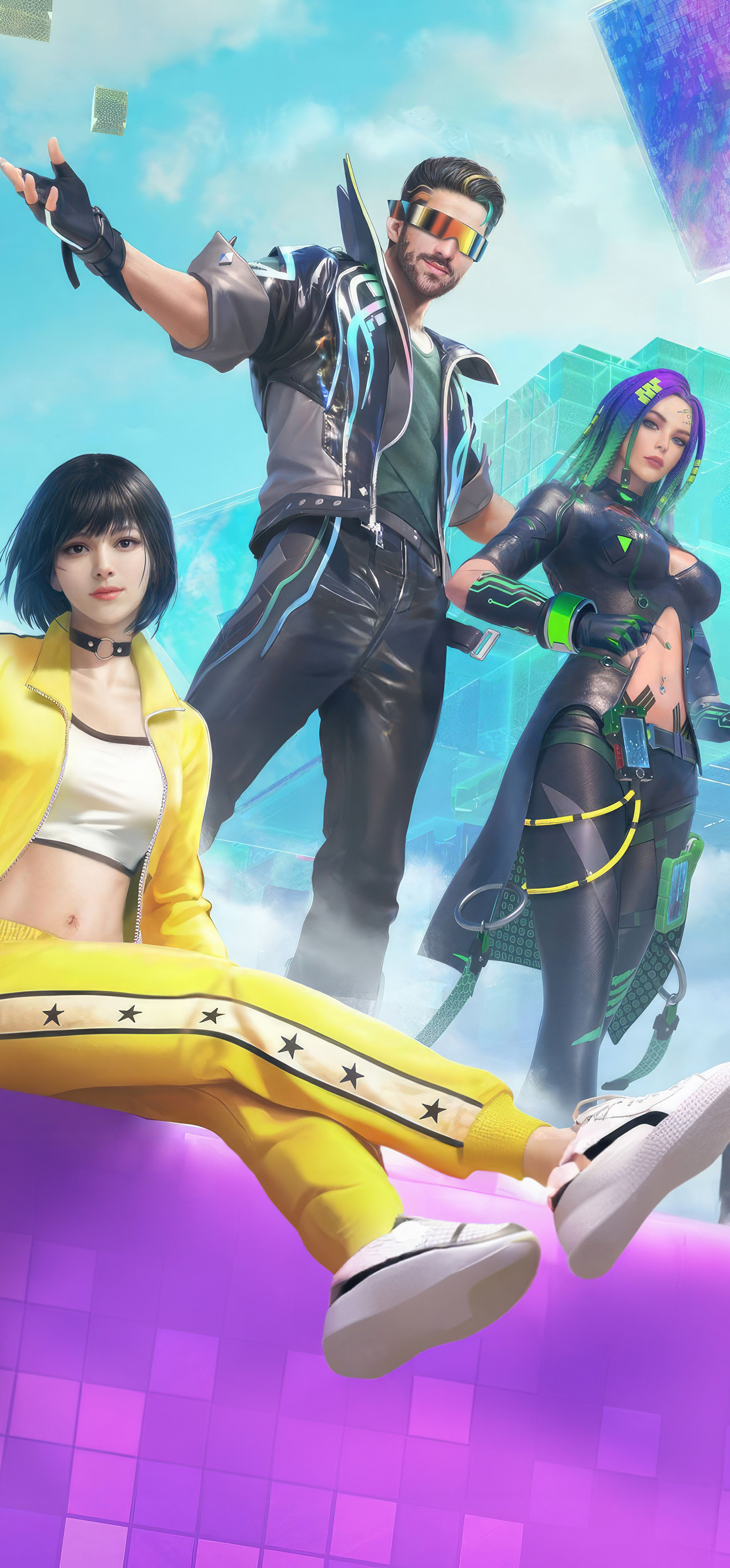 Garena Fire Game iPhone Xs Max HD 4k Wallpaper
