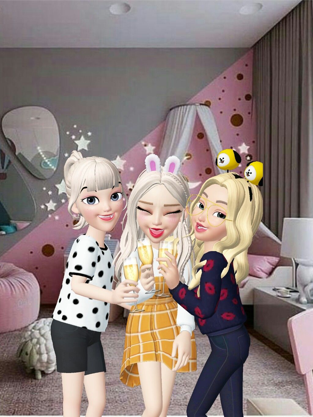 Zepeto Friends Gambar Sahabat Foto