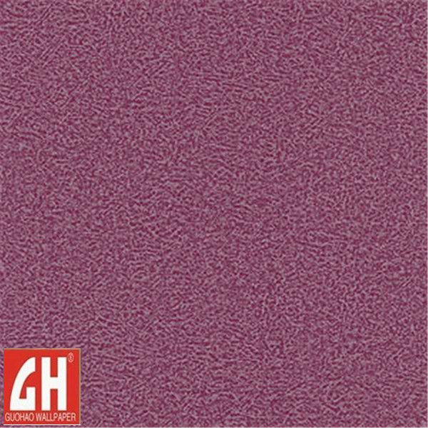 Jiangsu Fuschia Leather Embossed Moisture Resistant Wallpaper Jpg