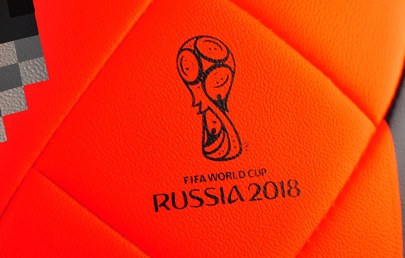 Wallpaper Red The Ball Sport Orange Football Russia Adidas