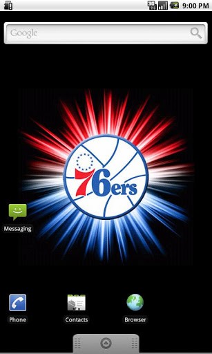 Bigger Philadelphia 76ers Wallpaper For Android Screenshot