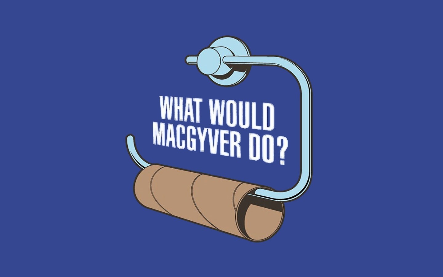 Humor Minimalism Macgyver Wallpaper And Background Toilet Paper