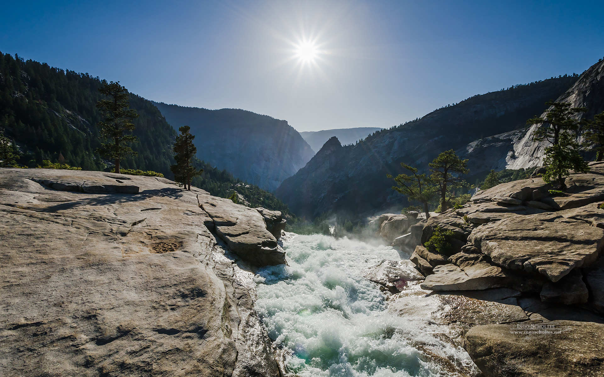 Nevada Fall Yosemite National Park Wallpapers HD Wallpapers