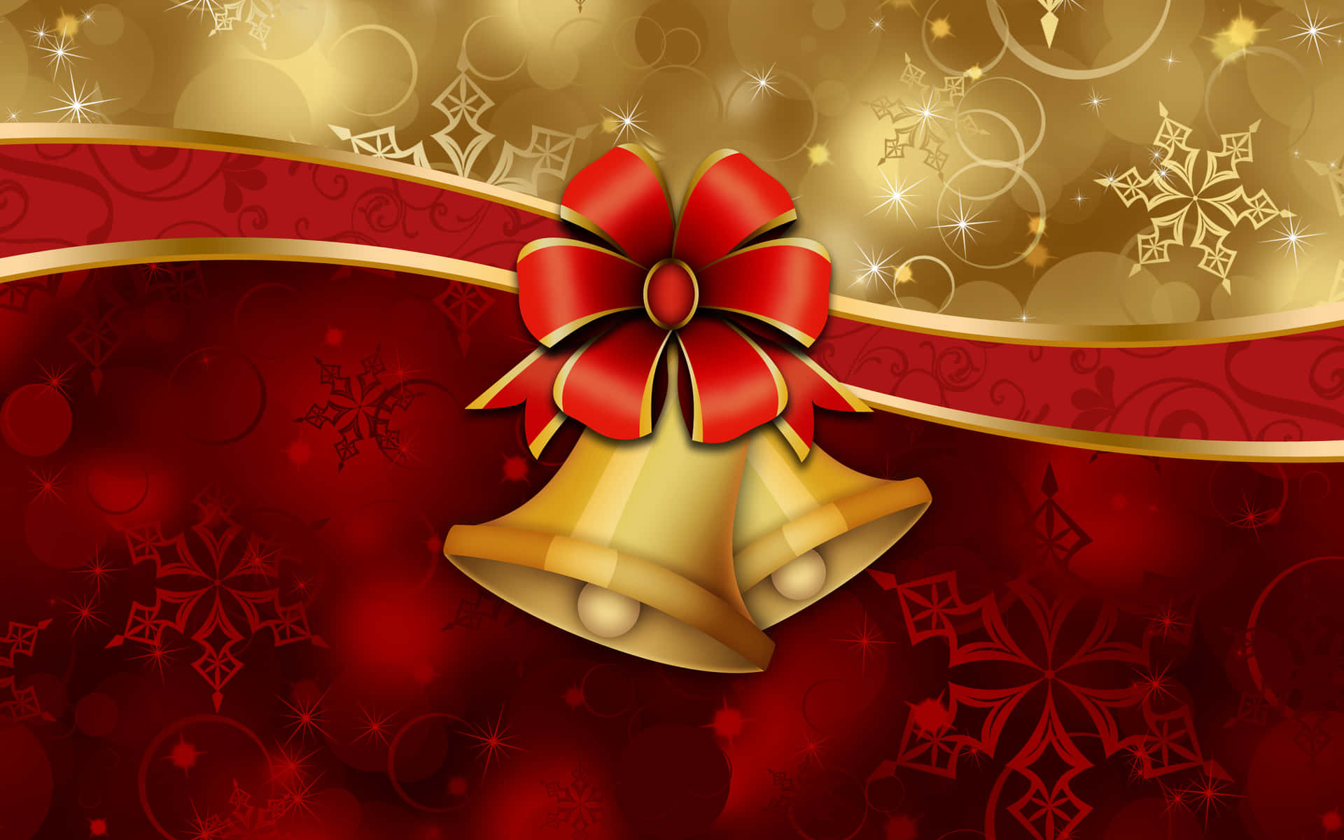 Gold Christmas Wallpaper